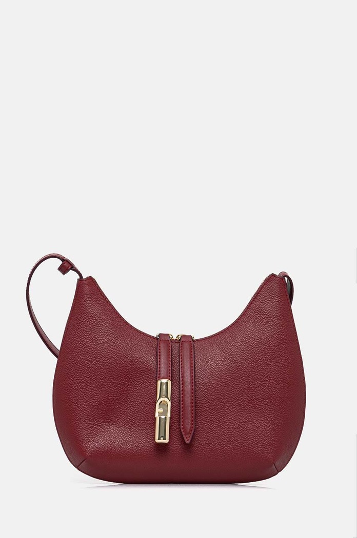 Usnjena torbica Furla Ne ustreza A4 rdeča WB01500.BX3353.CGQ00