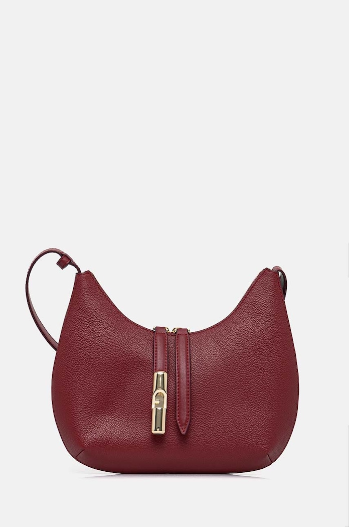 Usnjena torbica Furla Ne ustreza A4 rdeča WB01500.BX3353.CGQ00