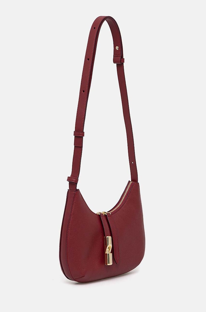 Usnjena torbica Furla WB01500.BX3353.CGQ00 rdeča AW24