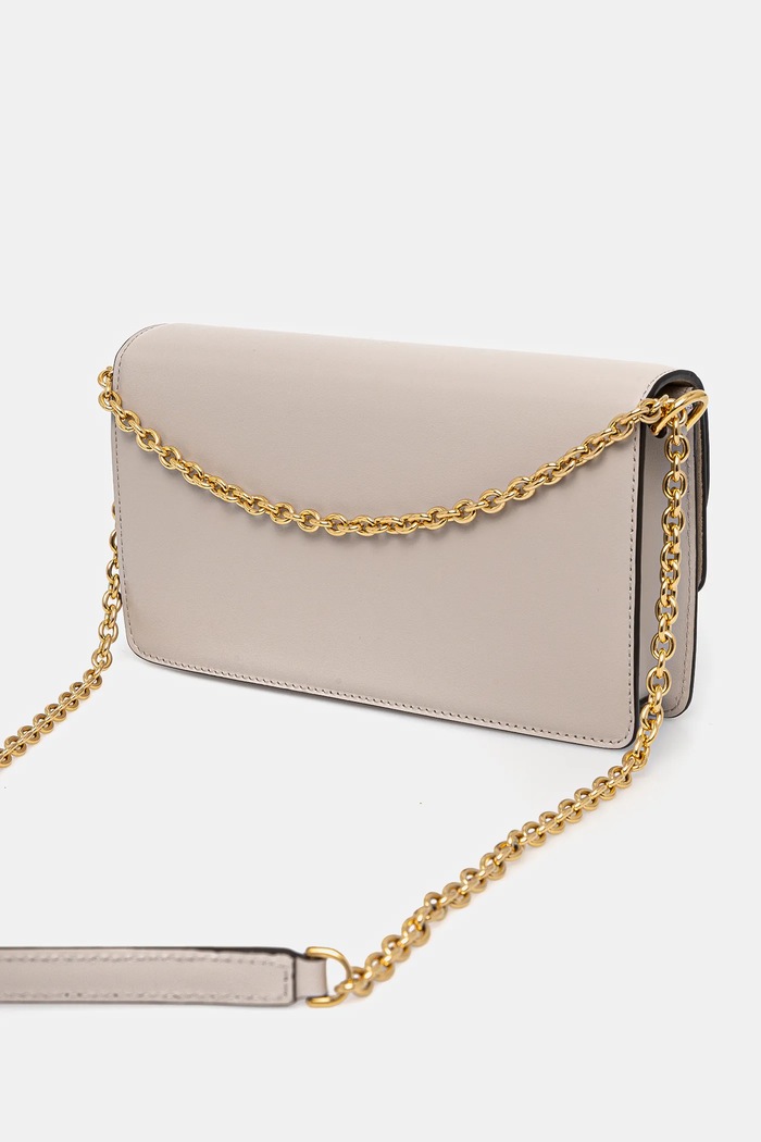 Furla borsa a mano in pelle beige WB01515.BX0428.VAN00