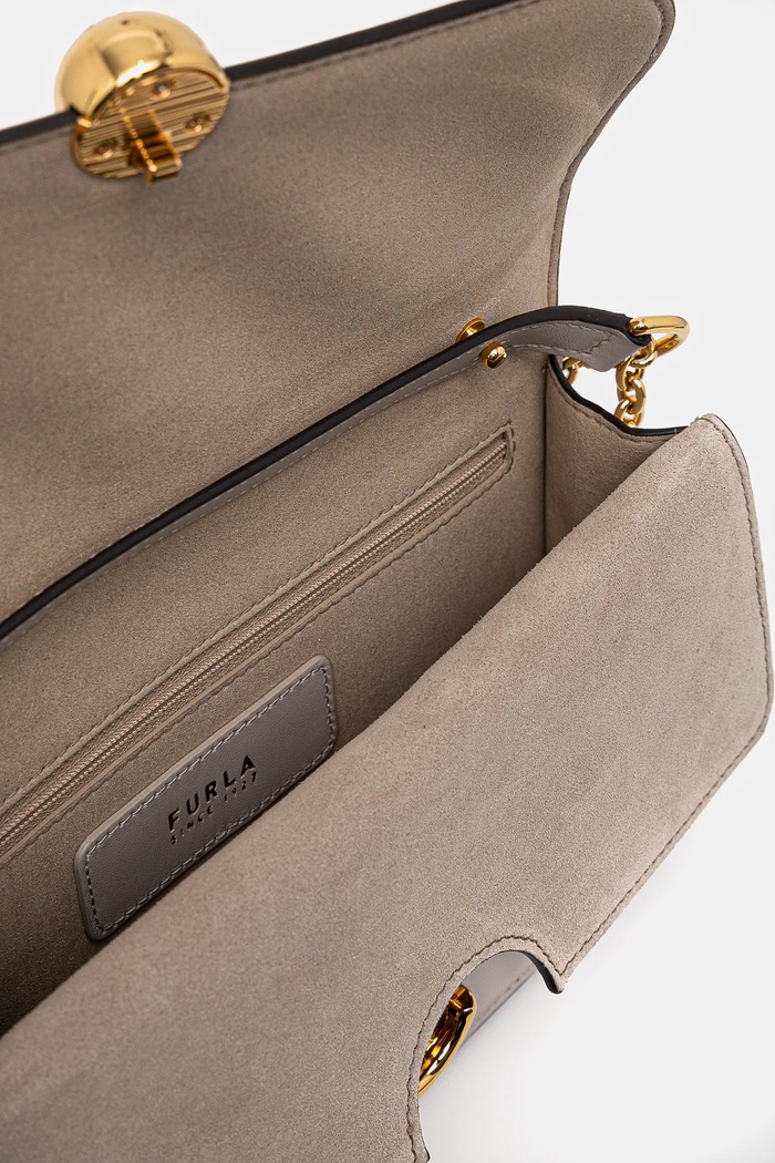 Furla borsa a mano in pelle WB01515.BX0428.VAN00 beige