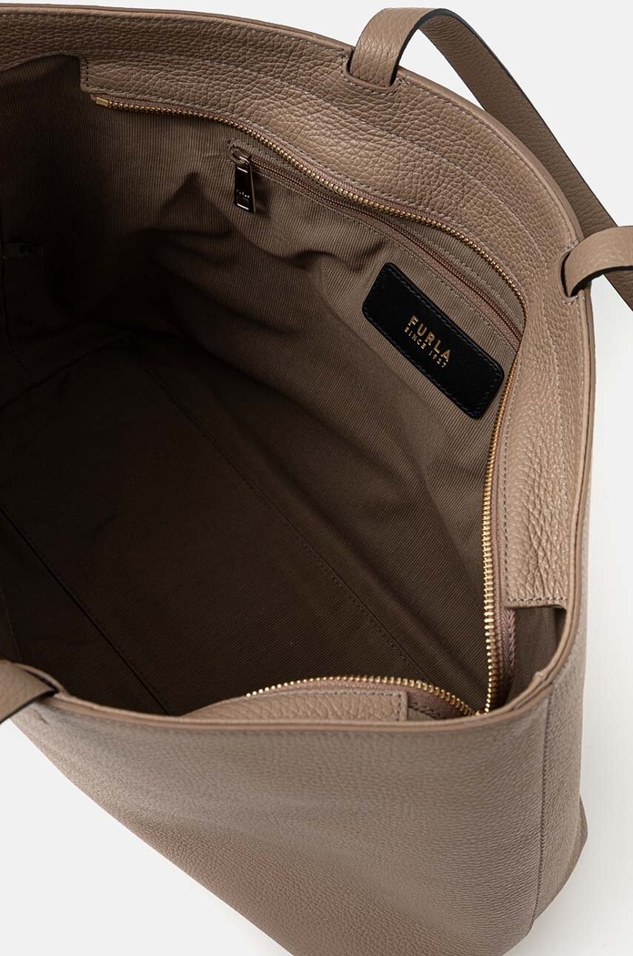 Furla torebka skórzana WB01353.HSF000.1257S beżowy