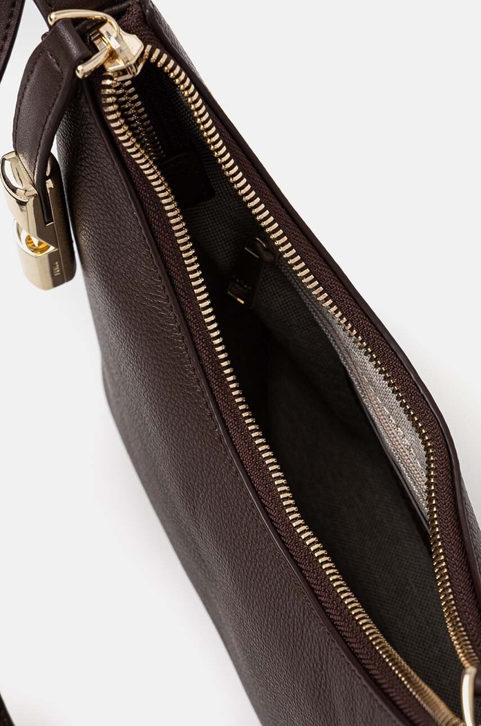 Kožená kabelka Furla WB01500.BX3353.2460S hnědá