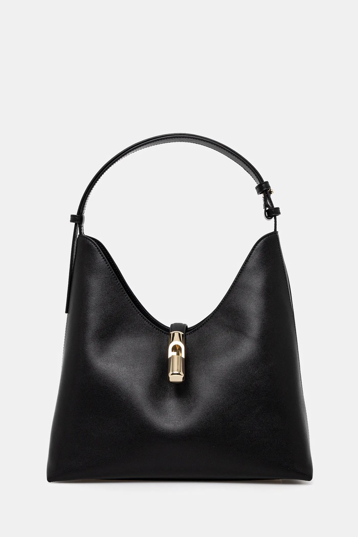 Шкіряна сумочка Furla не вміщує А4 чорний WB01499.BX3104.O6000
