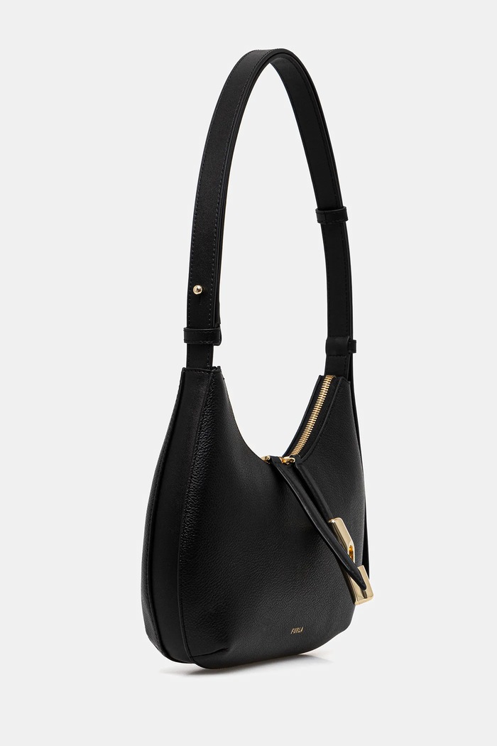 Furla crossbody kabelka dámská kožená Goccia S Shoulder Bag WB01500.BX3353.O6000 černá AA00