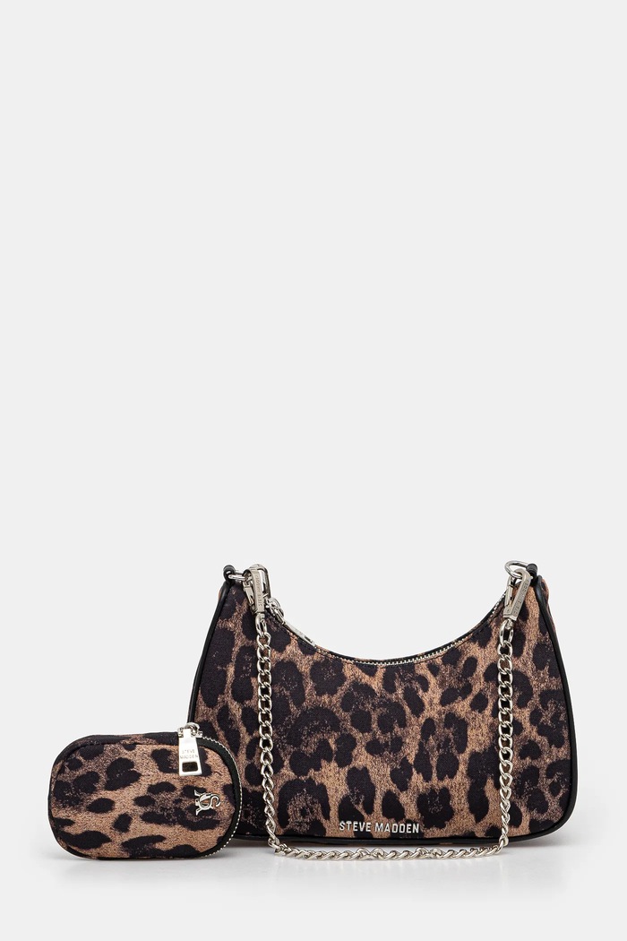 Τσάντα Steve Madden Bvital υφασμάτινο καφέ SM13000561