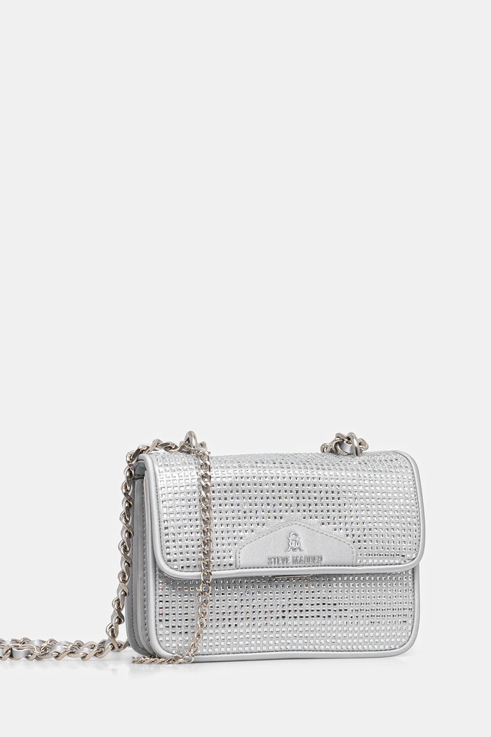 Kabelka Steve Madden Bzeno SM13001621 stříbrná AW24