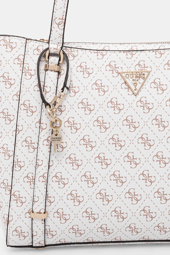 Τσάντα Guess λευκό HWEQG9.51023