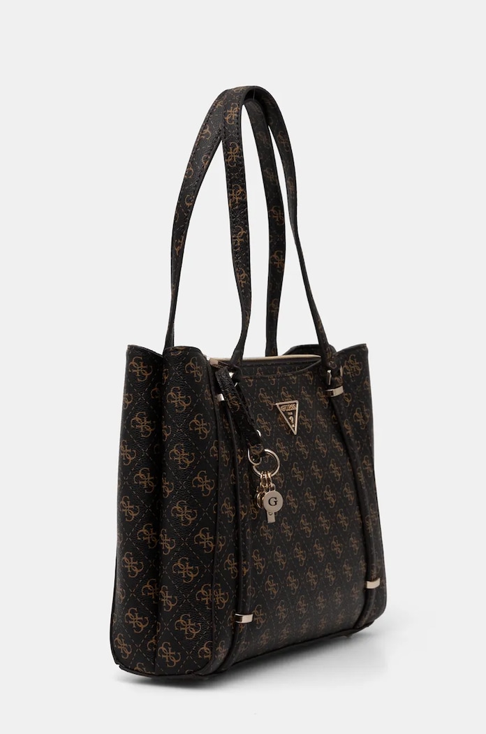Τσάντα Guess HWEQG9.51023 καφέ SS25