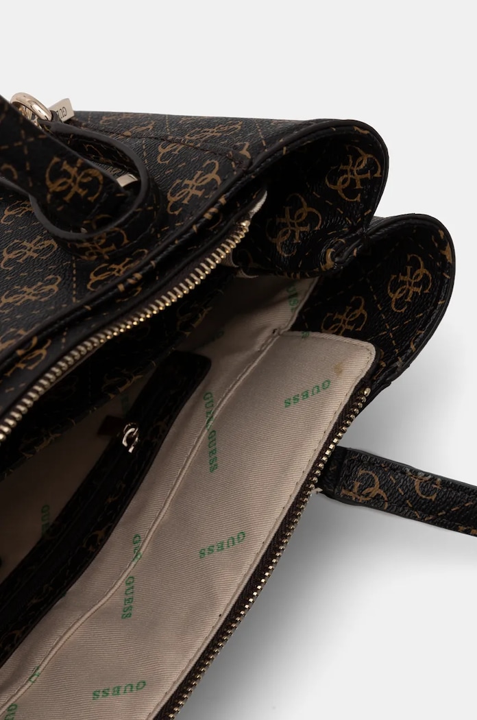Τσάντα Guess HWEQG9.51023 καφέ