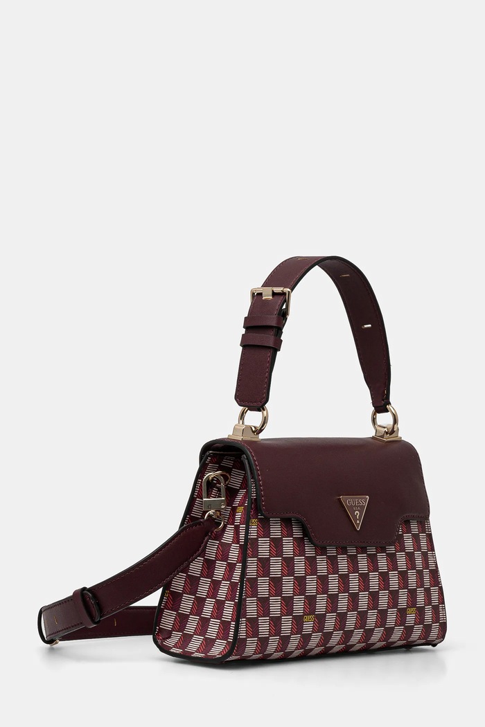 Kabelka Guess HWJT93.44200 burgundské AW24