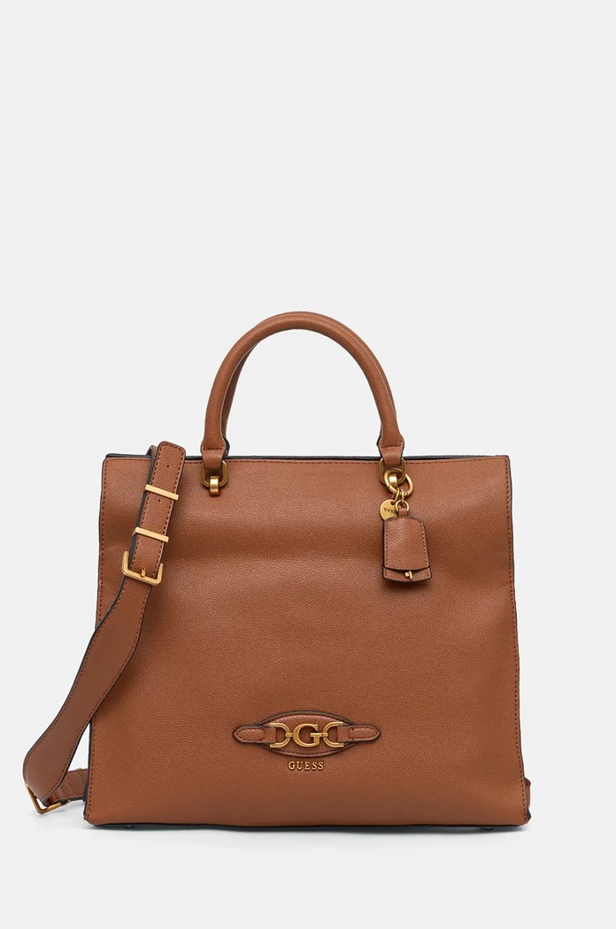Kabelka Guess MALVA nevejde se A4 hnědá HWBB94.94070