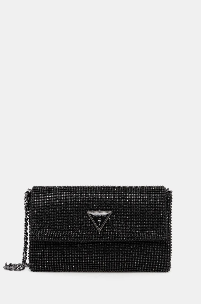 Guess kopertówka ZALINA tekstylny czarny HWRB93.50700
