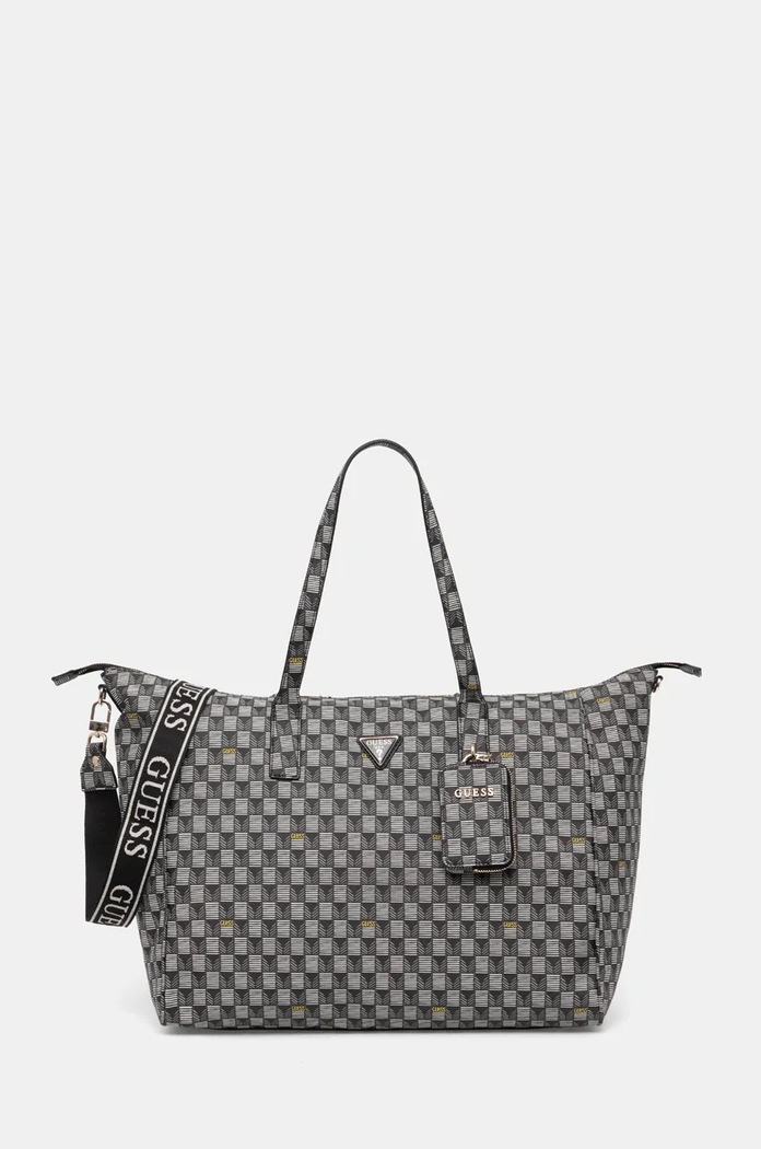 Torbica Guess Imitacija zrnatega usnja črna TWG934.40170