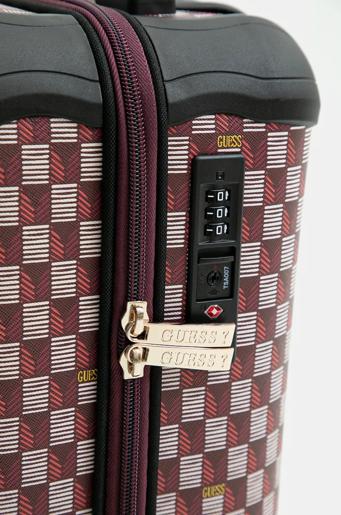 Kufr Guess 53 x 31,5 x 22 cm burgundské TWG745.29830