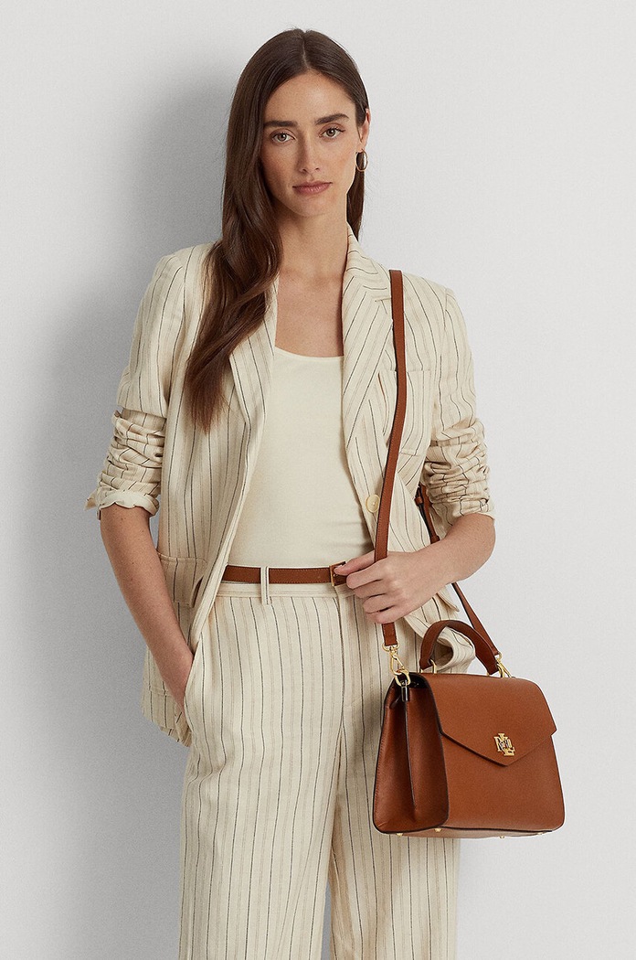 Kožená kabelka Lauren Ralph Lauren 431915781