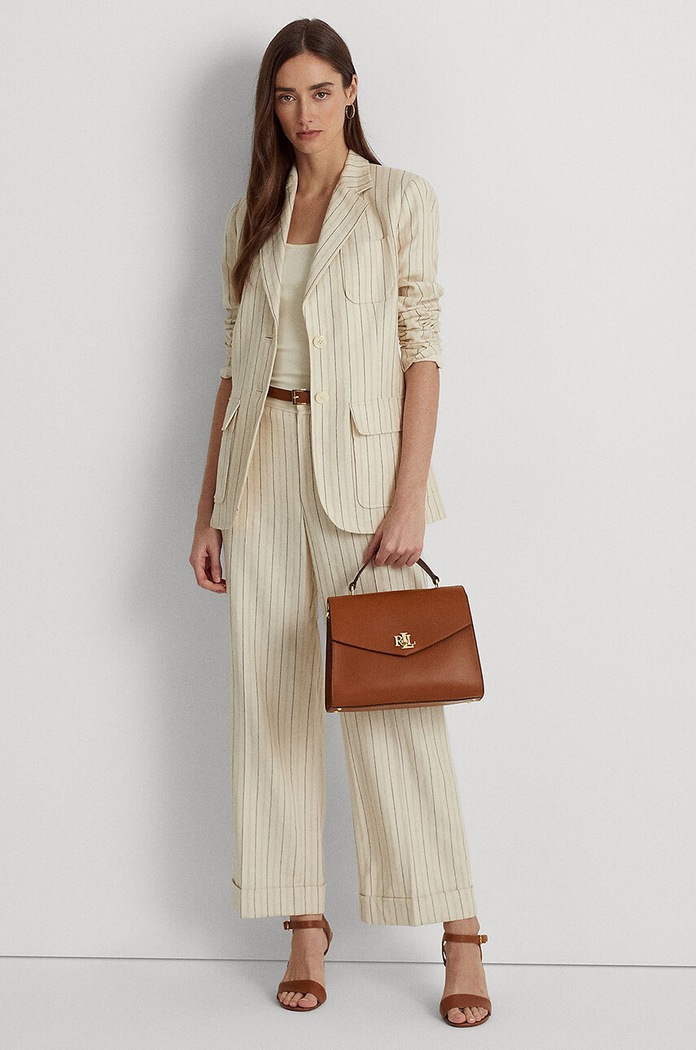 Kožená kabelka Lauren Ralph Lauren 431915781