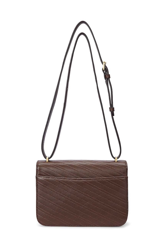 Lauren Ralph Lauren poseta de piele 431950822 maro AW24