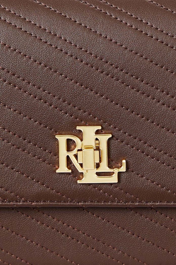 Lauren Ralph Lauren poseta de piele 431950822 maro