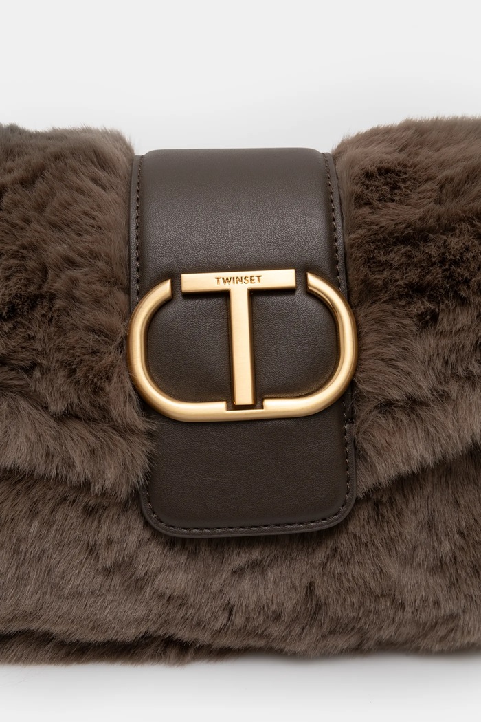 Torba Twinset smeđa 242TD8050