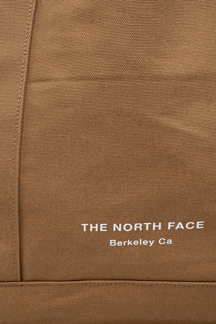 The North Face cotton handbag Circular Cotton Tote brown NF0A88TN1731