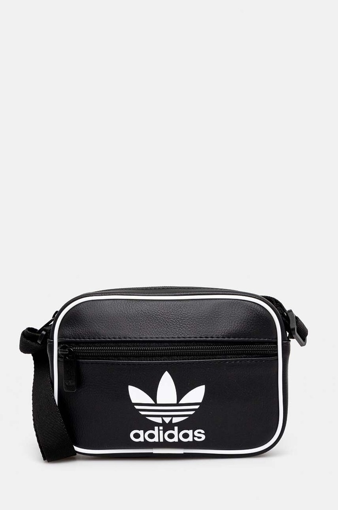 Kabelka adidas Originals Adicolor imitácia kože čierna IT7598