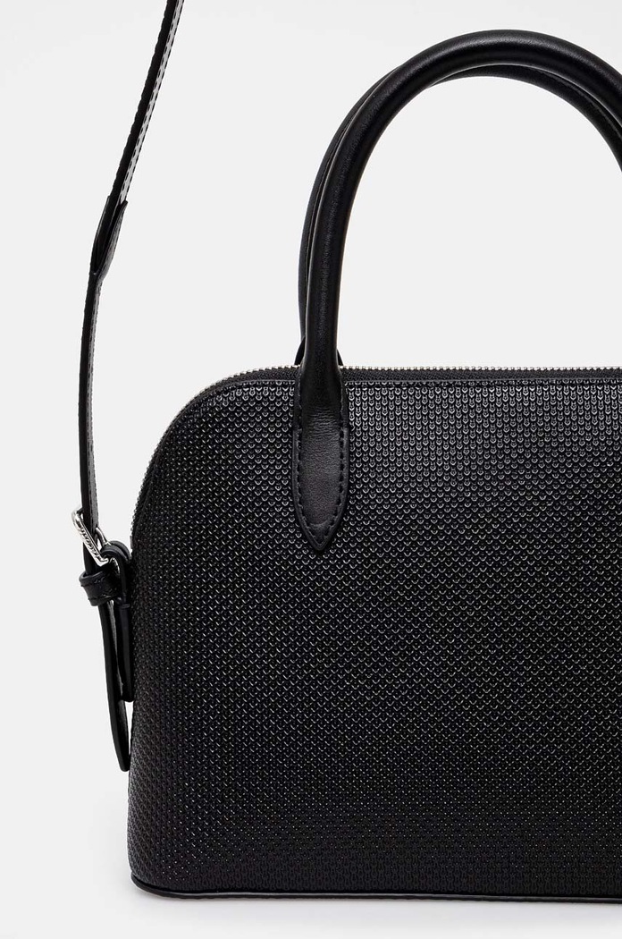 Akcesoria Lacoste torebka skórzana NF3723KL czarny
