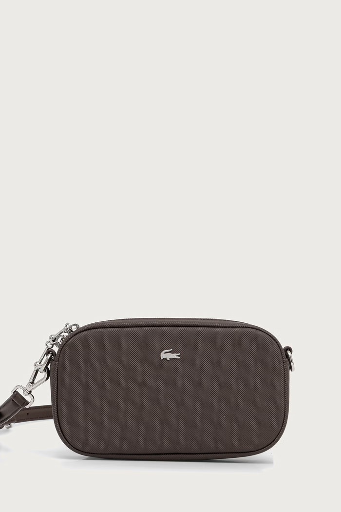 Lacoste Torebka crossbody damska brązowy NF4755DZ