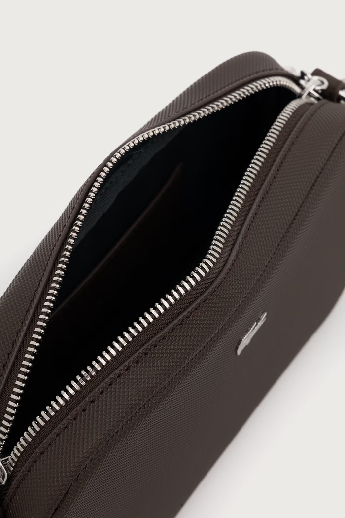 Torebka crossbody damska Lacoste brązowy NF4755DZ