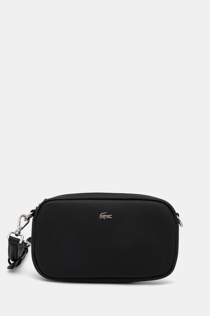 Lacoste torebka nie mieści A4 czarny NF4755DZ