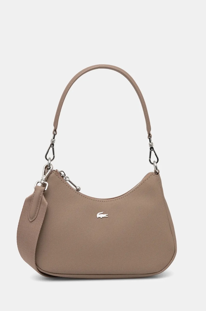 Τσάντα Lacoste απλό μπεζ NF4756DZ