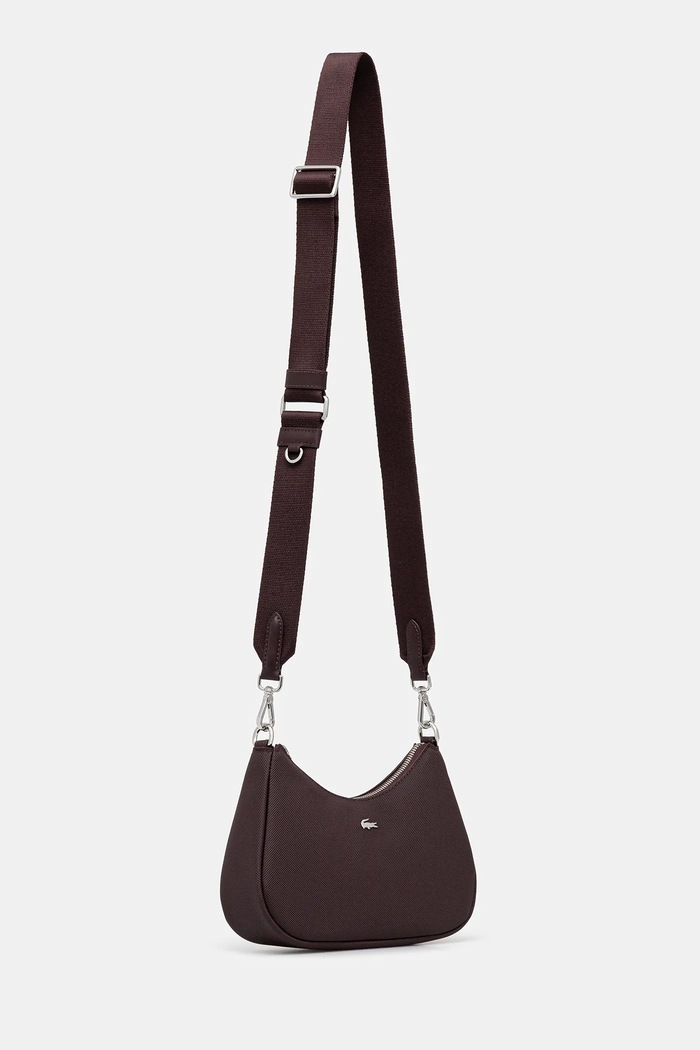 Lacoste poșetă NF4756DZ maro SS26