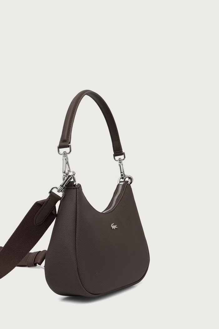 Lacoste Torebka crossbody damska NF4756DZ brązowy SS26