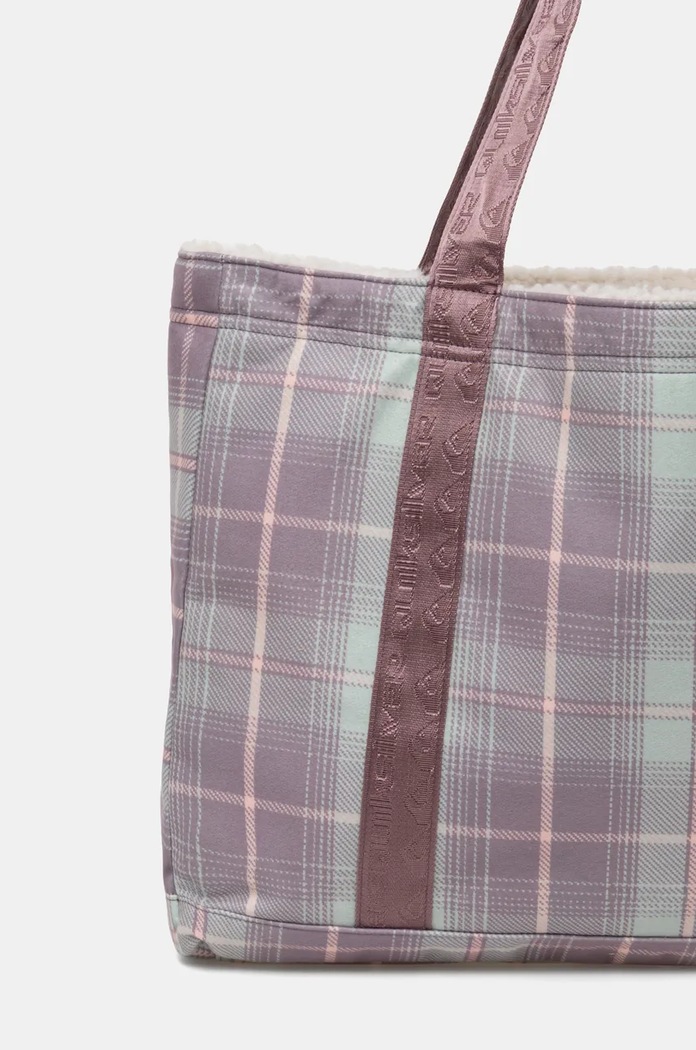 Torbica Quiksilver Plaid Winter Bag EQYBT03036 roza