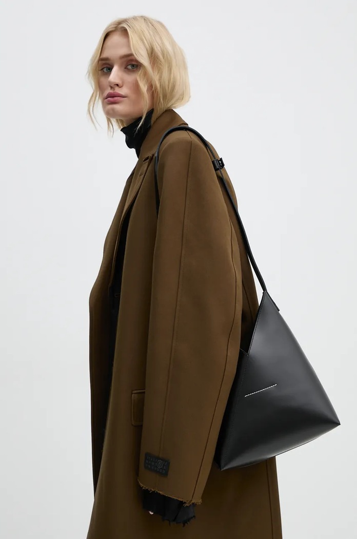Kožená kabelka MM6 Maison Margiela SB6ZH0019.P7183