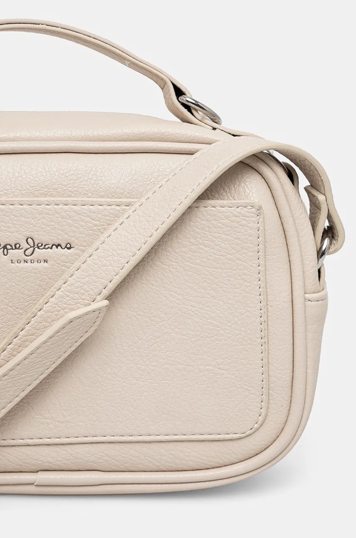 Doplňky Kabelka Pepe Jeans BASSY ICON PL031563 bílá