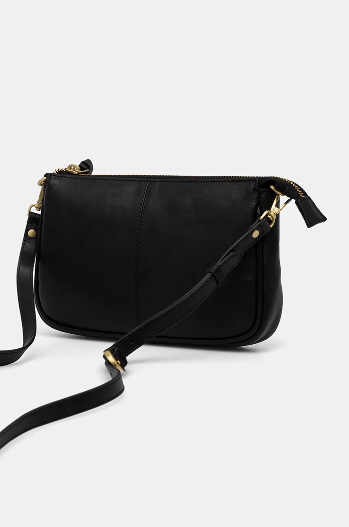 Kožená kabelka Pepe Jeans EDEN MAOS PL031567 černá AW24