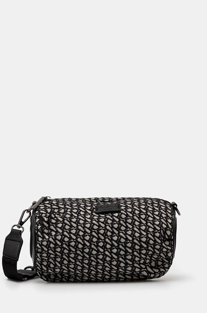 Pepe Jeans Kabelka Pepe Jeans ELVIRA JACQUARD černá PL031568