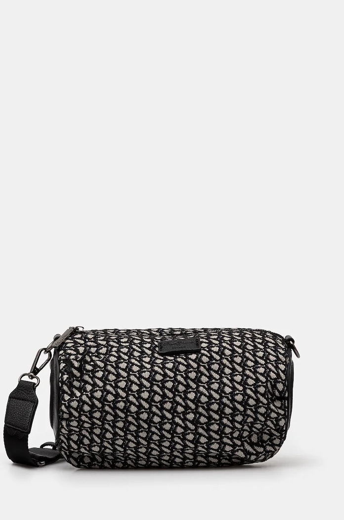 Pepe Jeans Kabelka Pepe Jeans ELVIRA JACQUARD černá PL031568