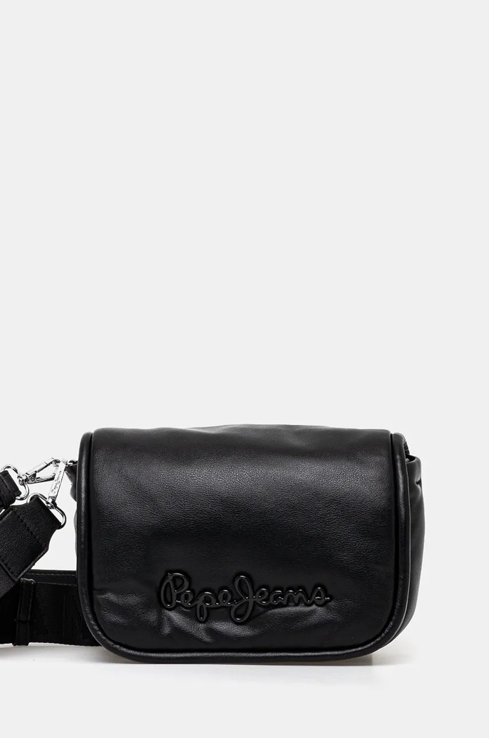 Pepe Jeans torebka GEENA SOFTY nie mieści A4 czarny PL031571