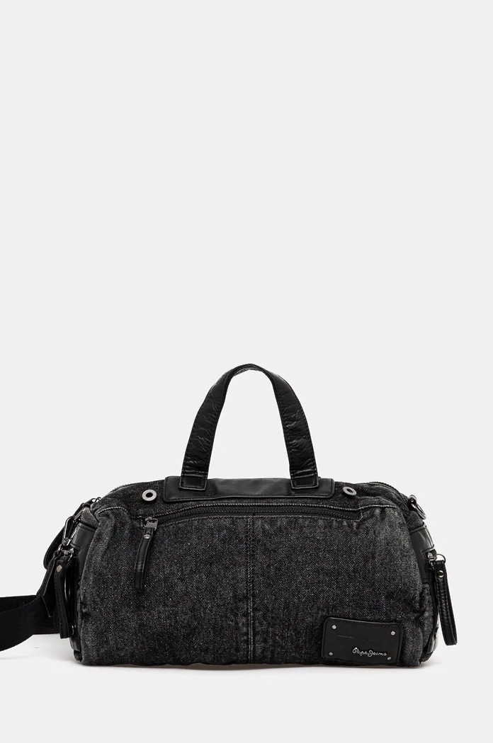 Kabelka Pepe Jeans STELLA ROCKSTAR hladký černá PL031581