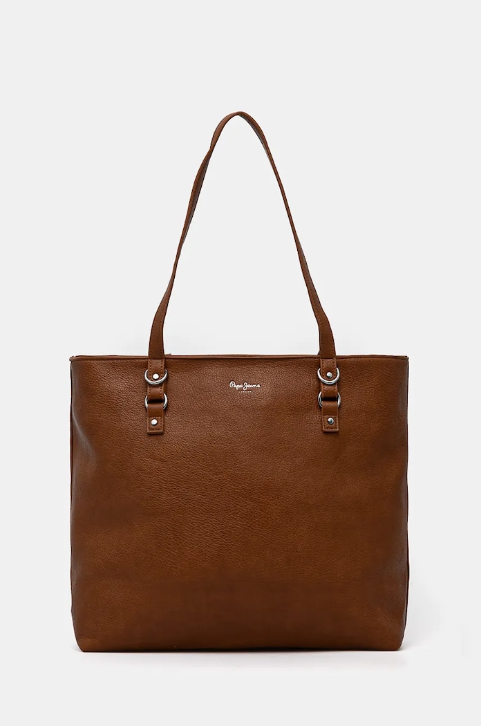 Kabelka Pepe Jeans BELLA ICON vejde se A4 hnědá PL031583