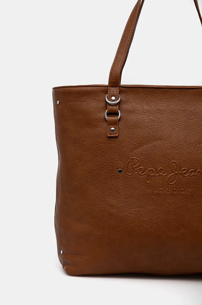 Doplňky Kabelka Pepe Jeans BELLA ICON PL031583 hnědá