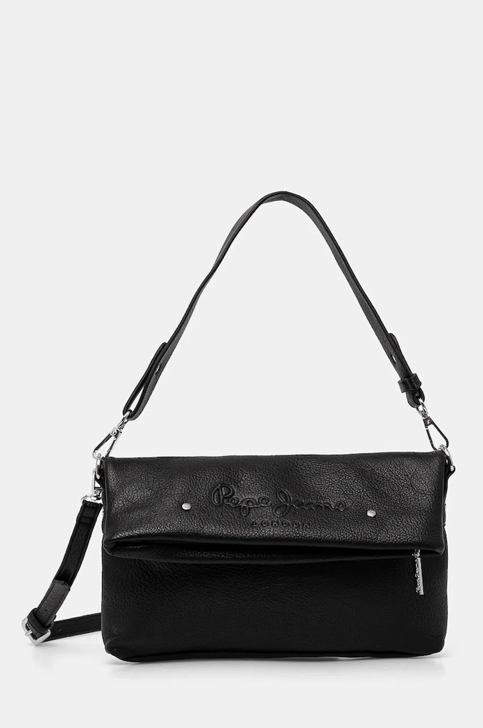 Kabelka Pepe Jeans JOANNA ICON hladký černá PL031586