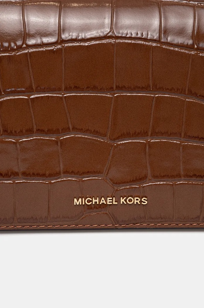 Akcesoria MICHAEL Michael Kors torebka skórzana 32F4GJ6C8E brązowy