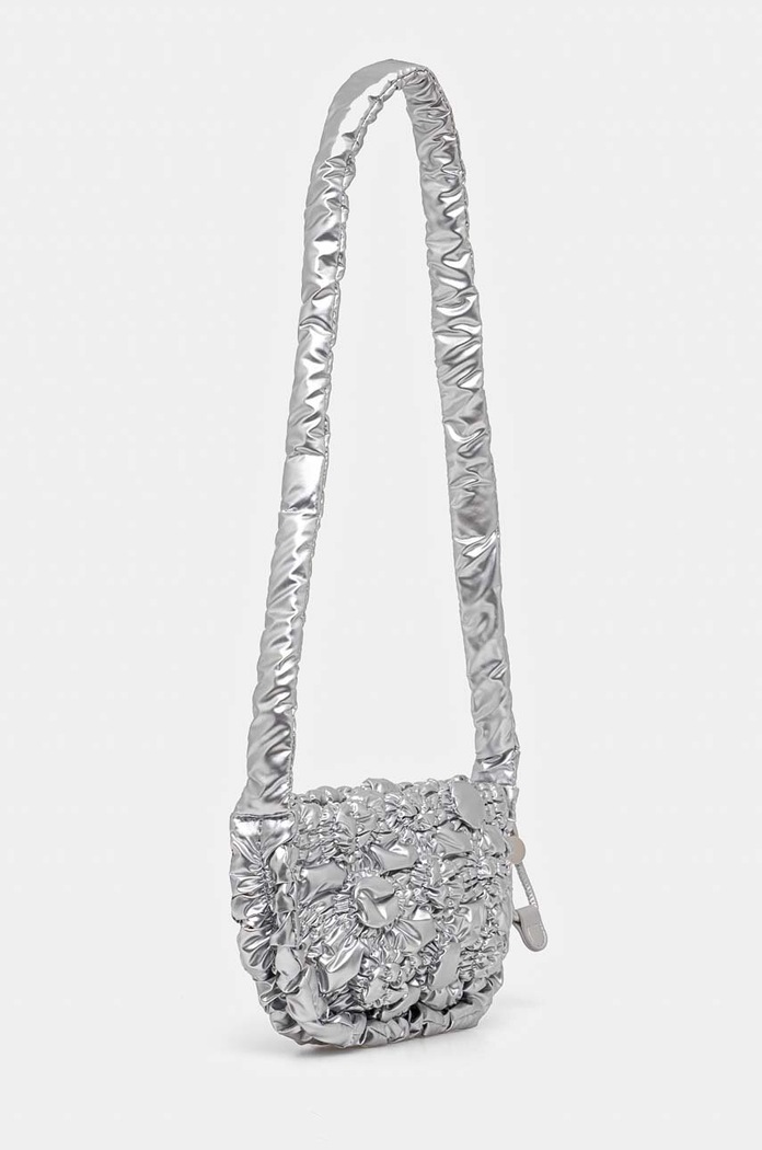 Desigual torebka FLOSSY EIBAR MINI 24WAXA17 srebrny AW24