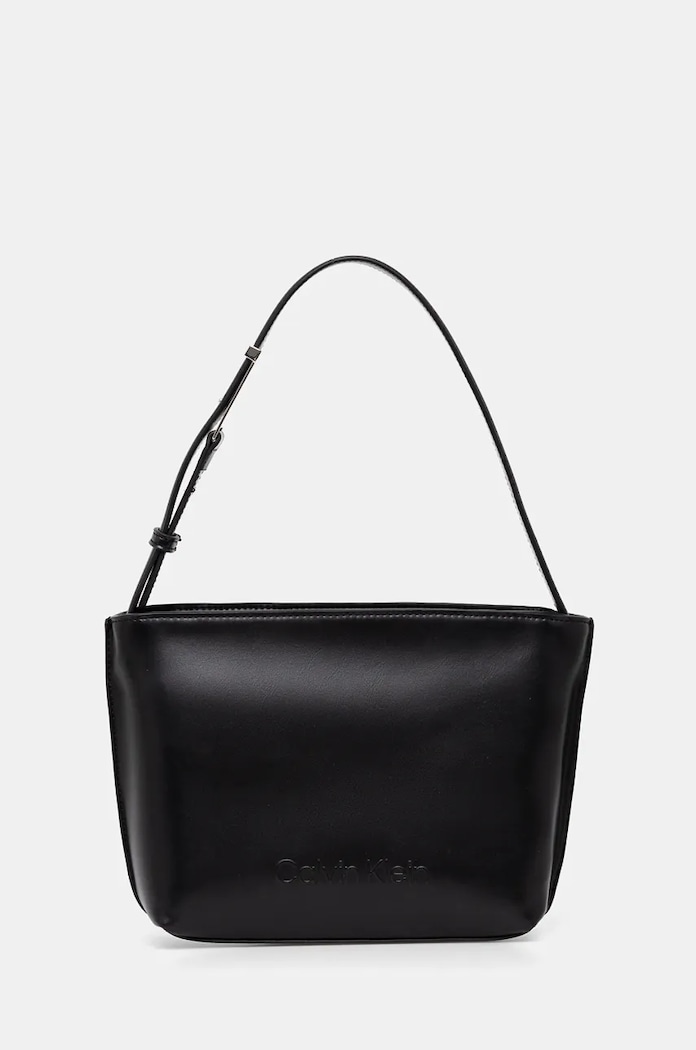 Calvin Klein torebka nie mieści A4 czarny K60K612551