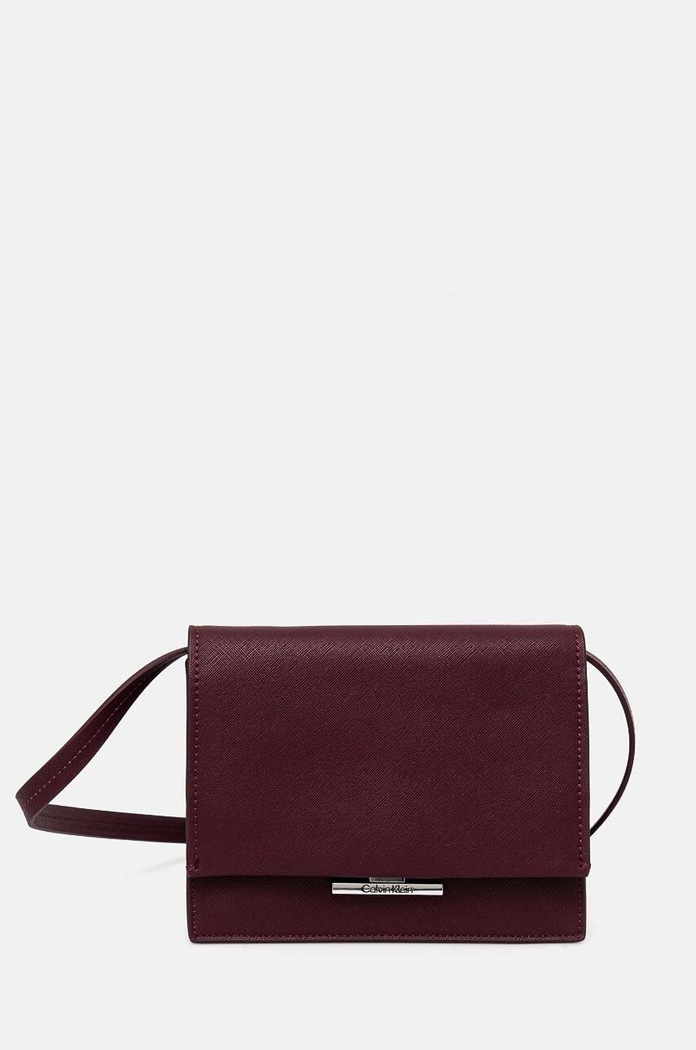 Calvin Klein torebka nie mieści A4 fioletowy K60K612559