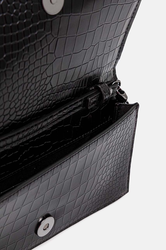 Listová kabelka Calvin Klein K60K612624 čierna