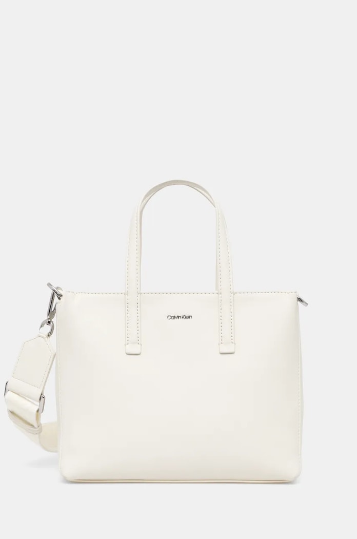 Kabelka Calvin Klein nevejde se A4 béžová K60K612904